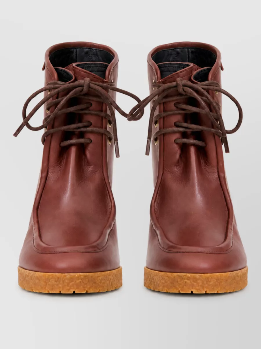 Isabel Marant leather lace-up boots