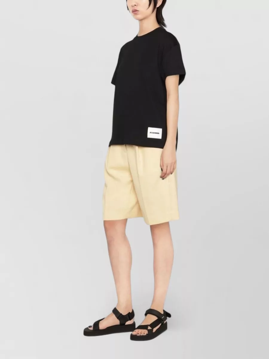 Jil Sander Plus Cotton Logo Patch T-Shirt Pack Of Three