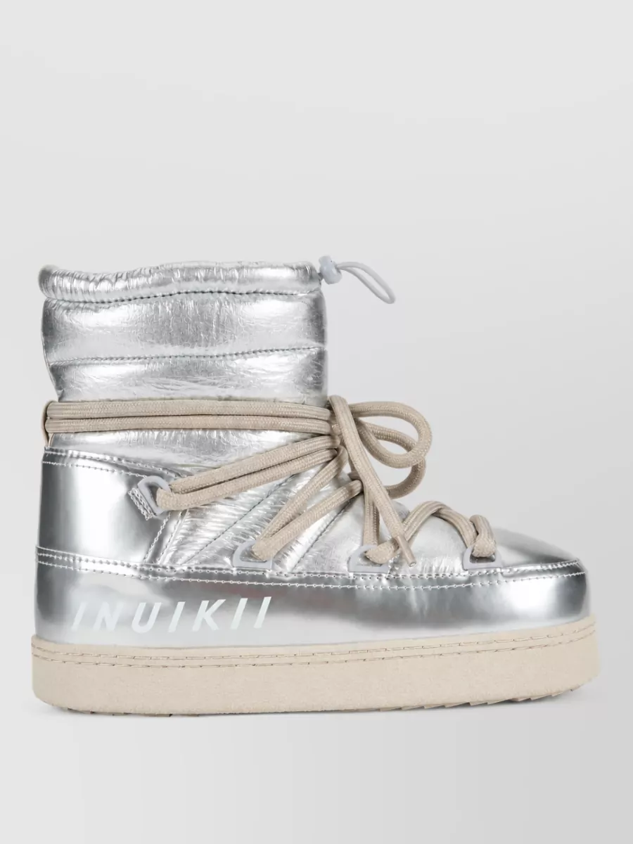 Inuikii padded high-top sneakers