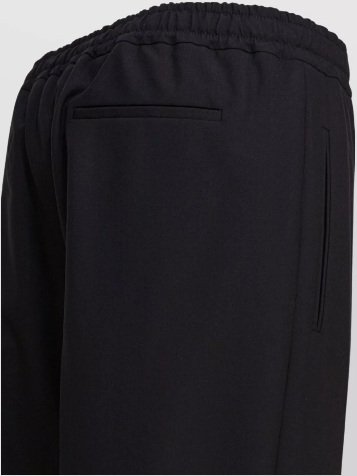 Valentino Tailored Trousers With Elastic Waistband And Pockets