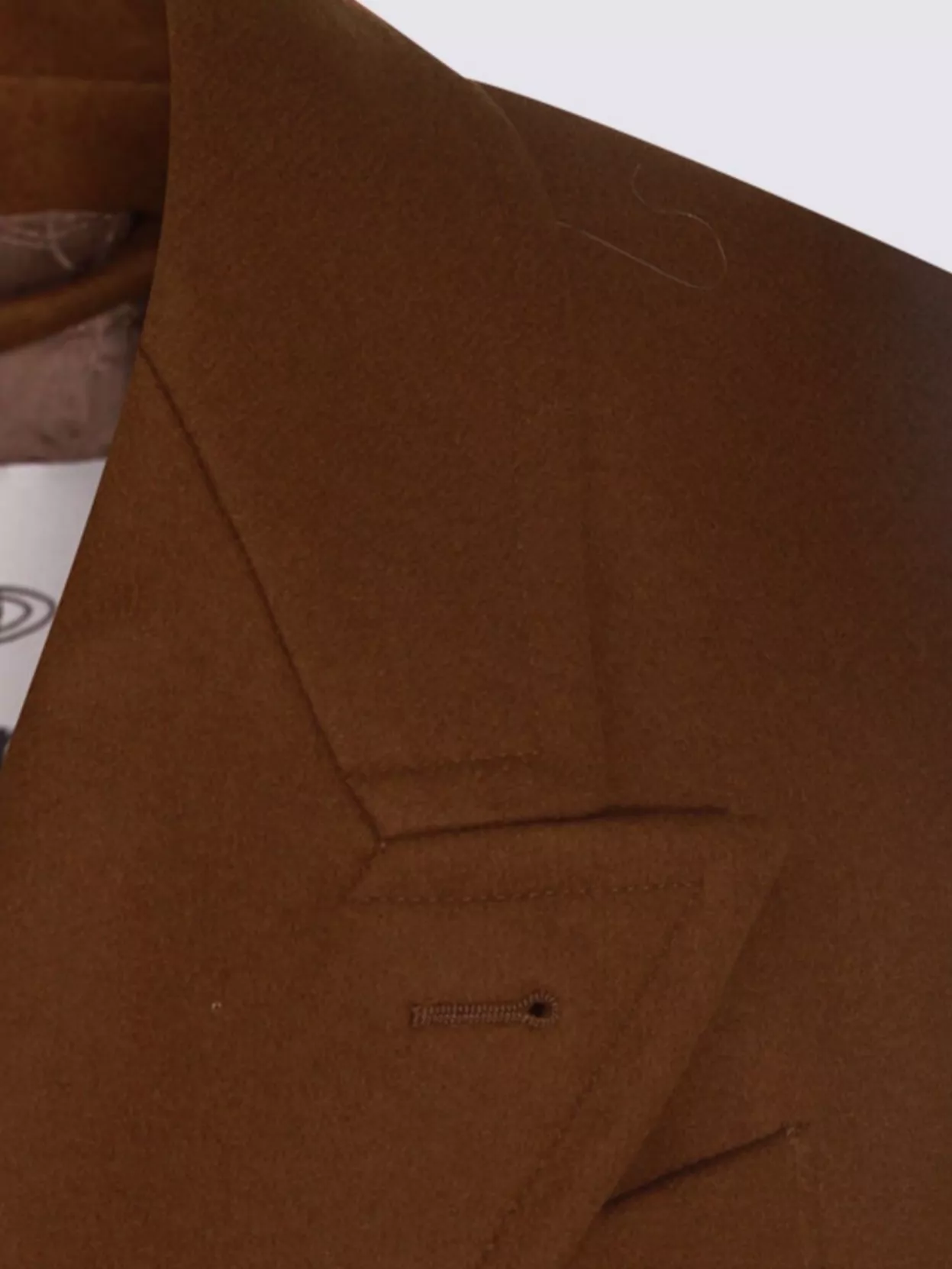 Vivienne Westwood Long Coat With Flap Pockets And Back Vent