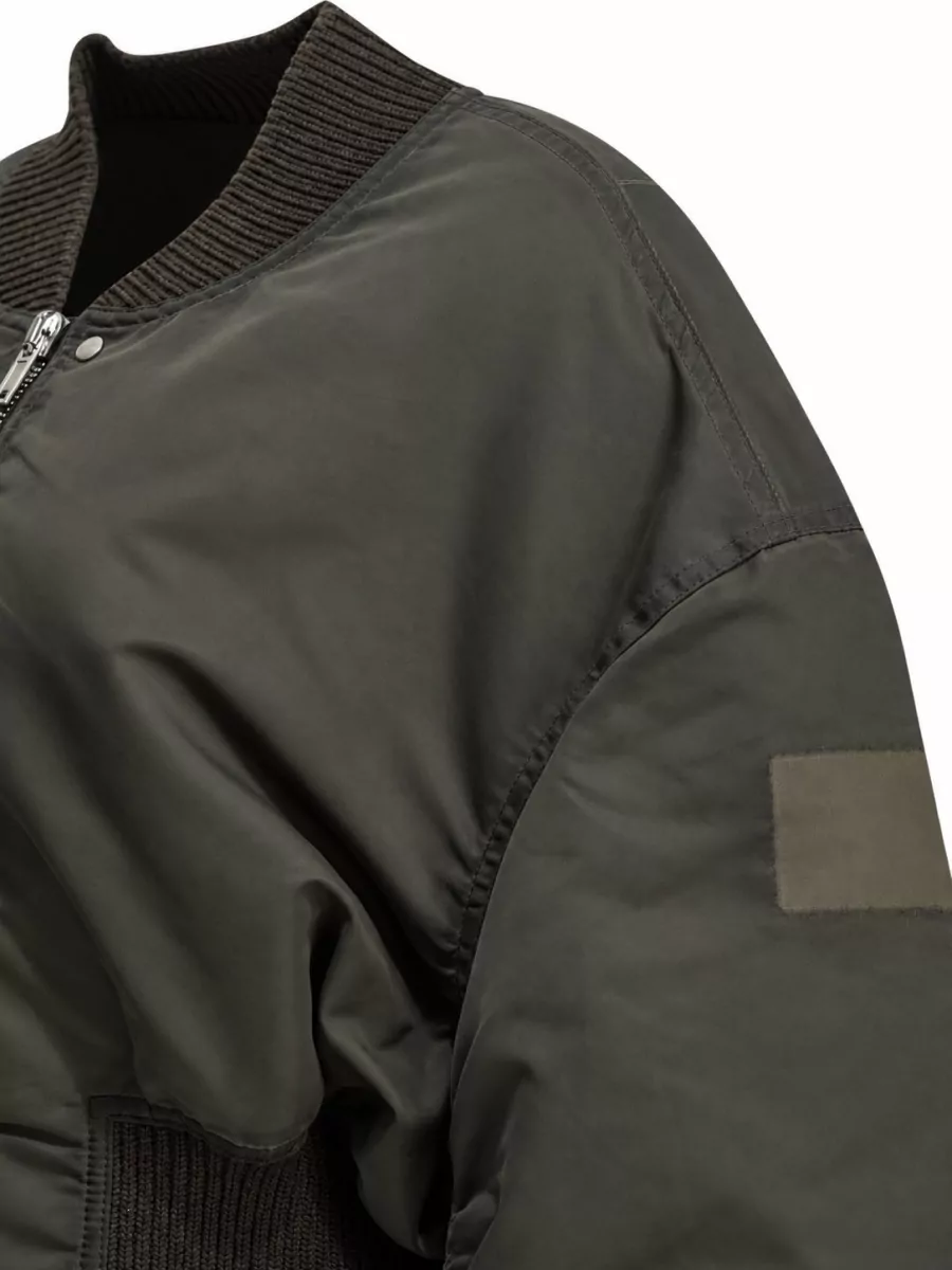 Rick Owens Nylon Puffer Bomber Jacket