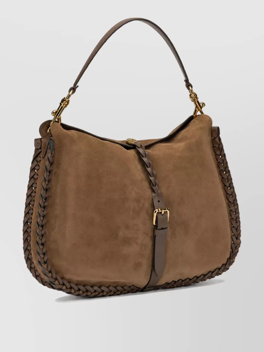 Etro Large Leather Tote Bag