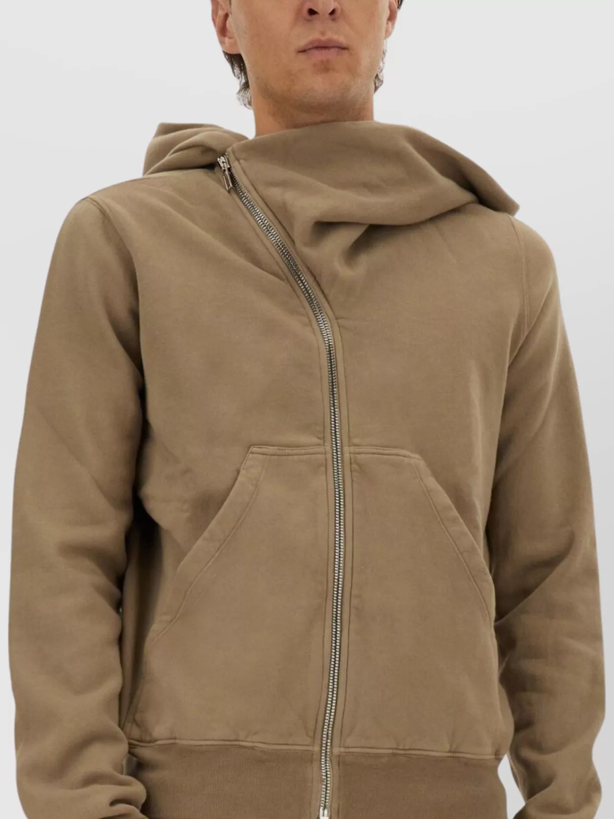 Rick Owens Drkshdw Hooded Sweater Front Pocket