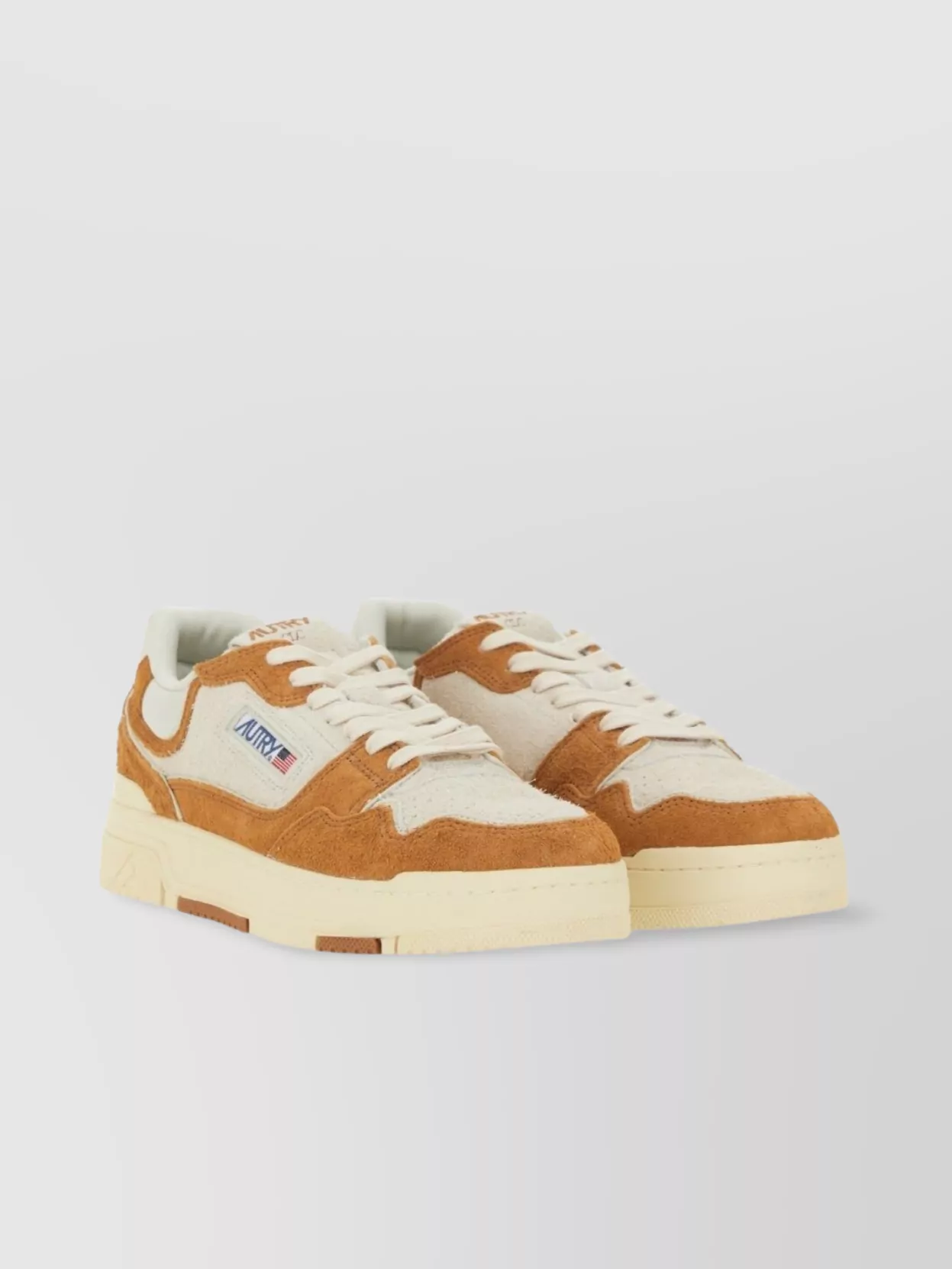 Autry "clc" Sneakers With Perforated Toe Box