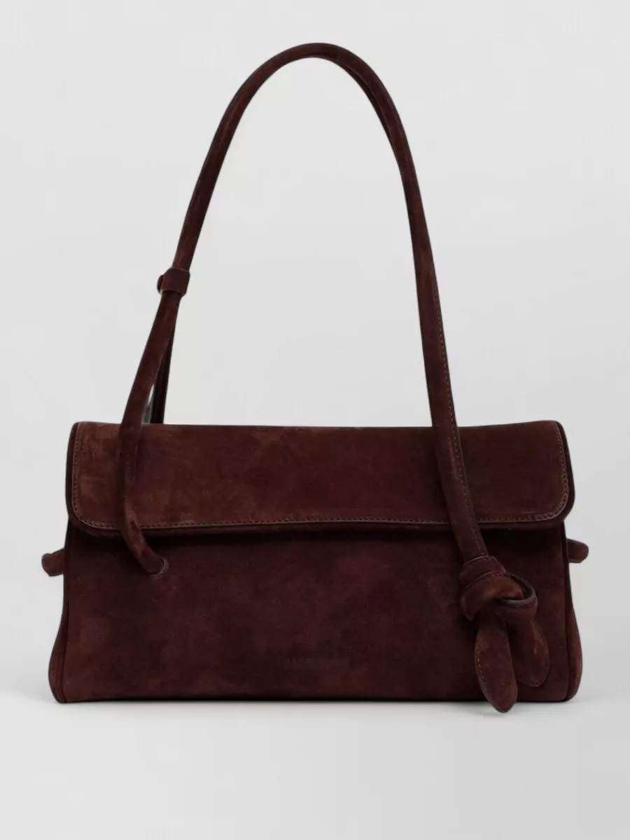 Jacquemus le turismo long leather shoulder bag