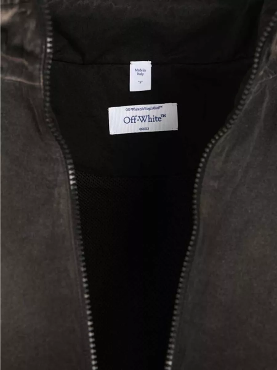 Off-White Cotton Lightweight Jacket