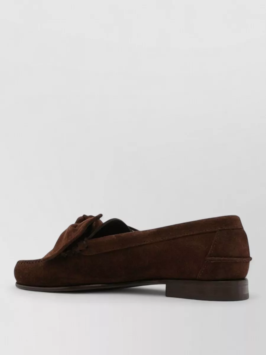 Hereu Suede Leather Loafers