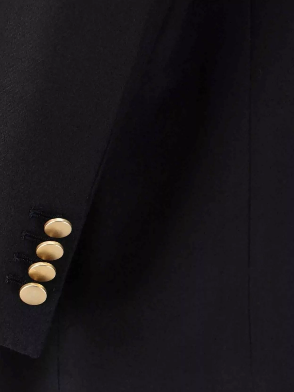 Tagliatore Double-Breasted Blazer Gold-Tone Buttons