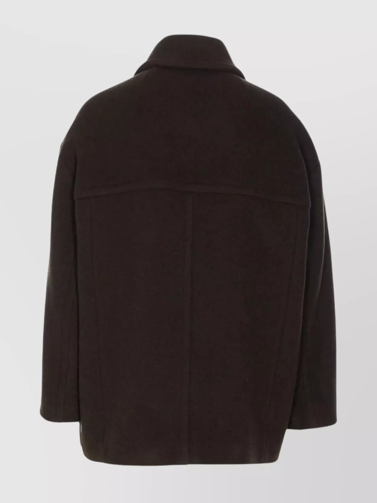 Isabel Marant Fiby Double Breasted Wool Blend Coat Clothing In Brown