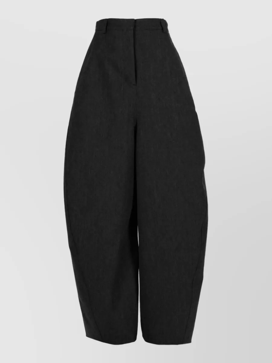 Balenciaga Wool wide-leg trousers