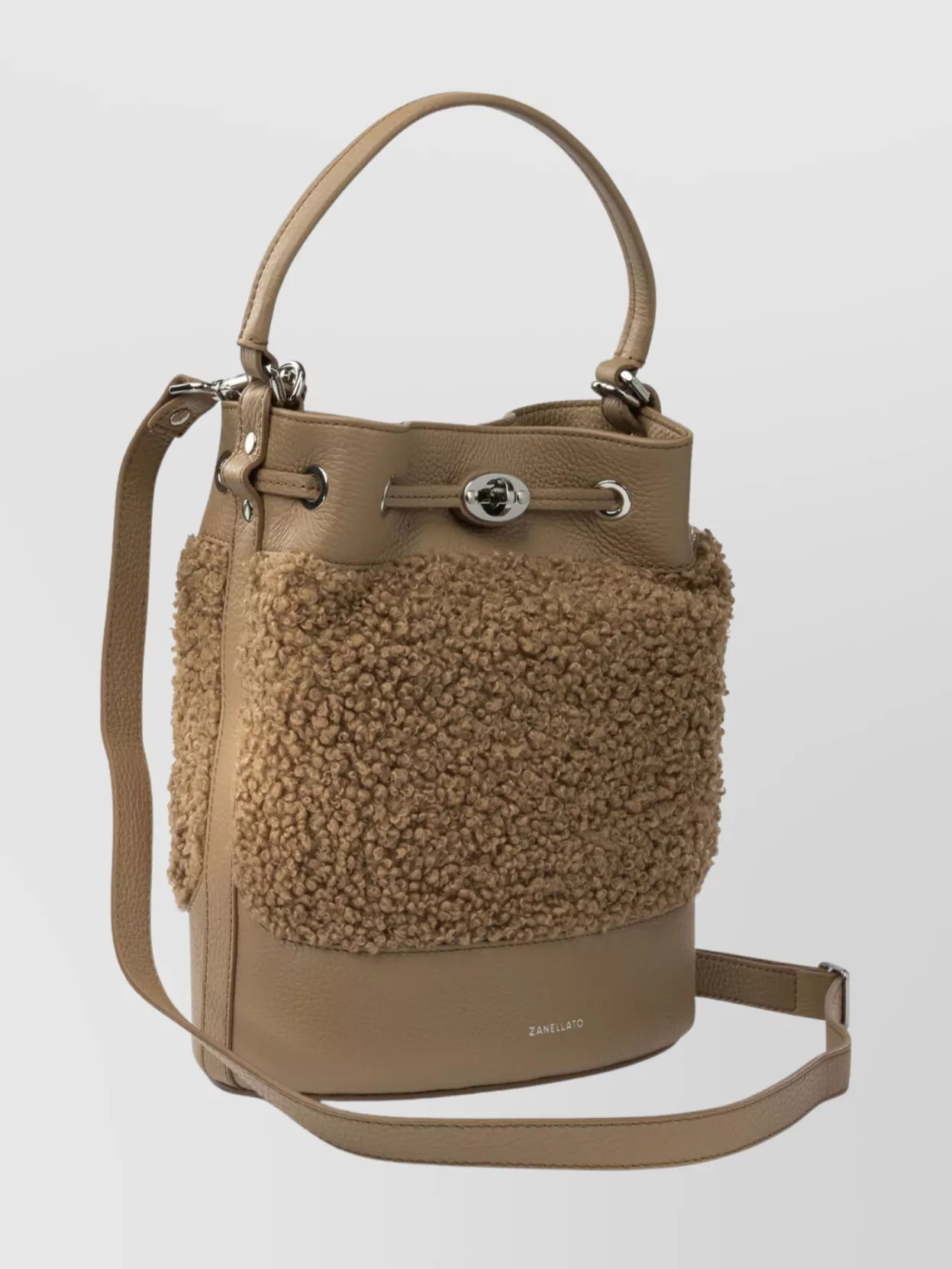 Zanellato Bucket Bag With Top Handle And Strap