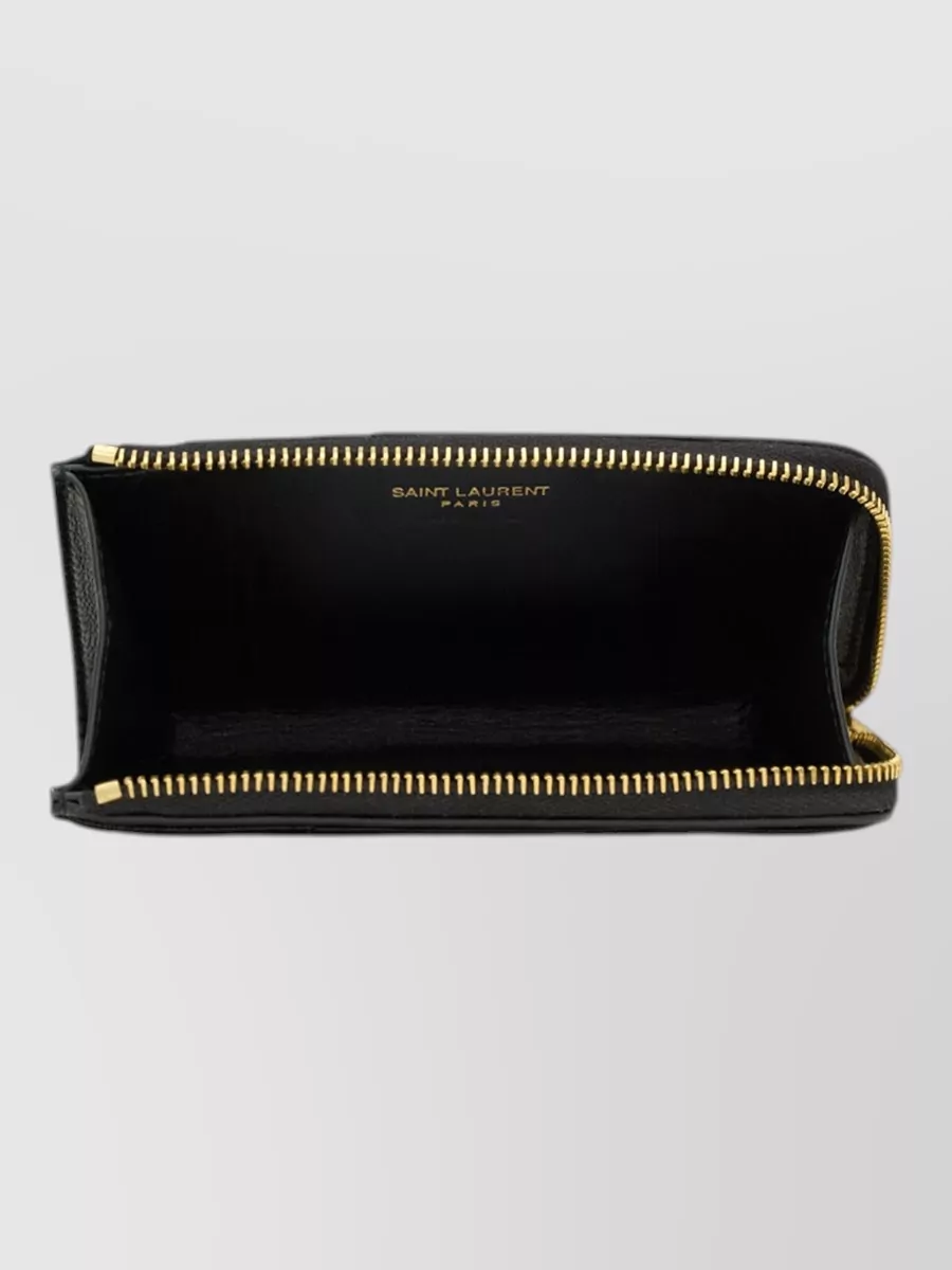 Saint Laurent Leather Card Holder