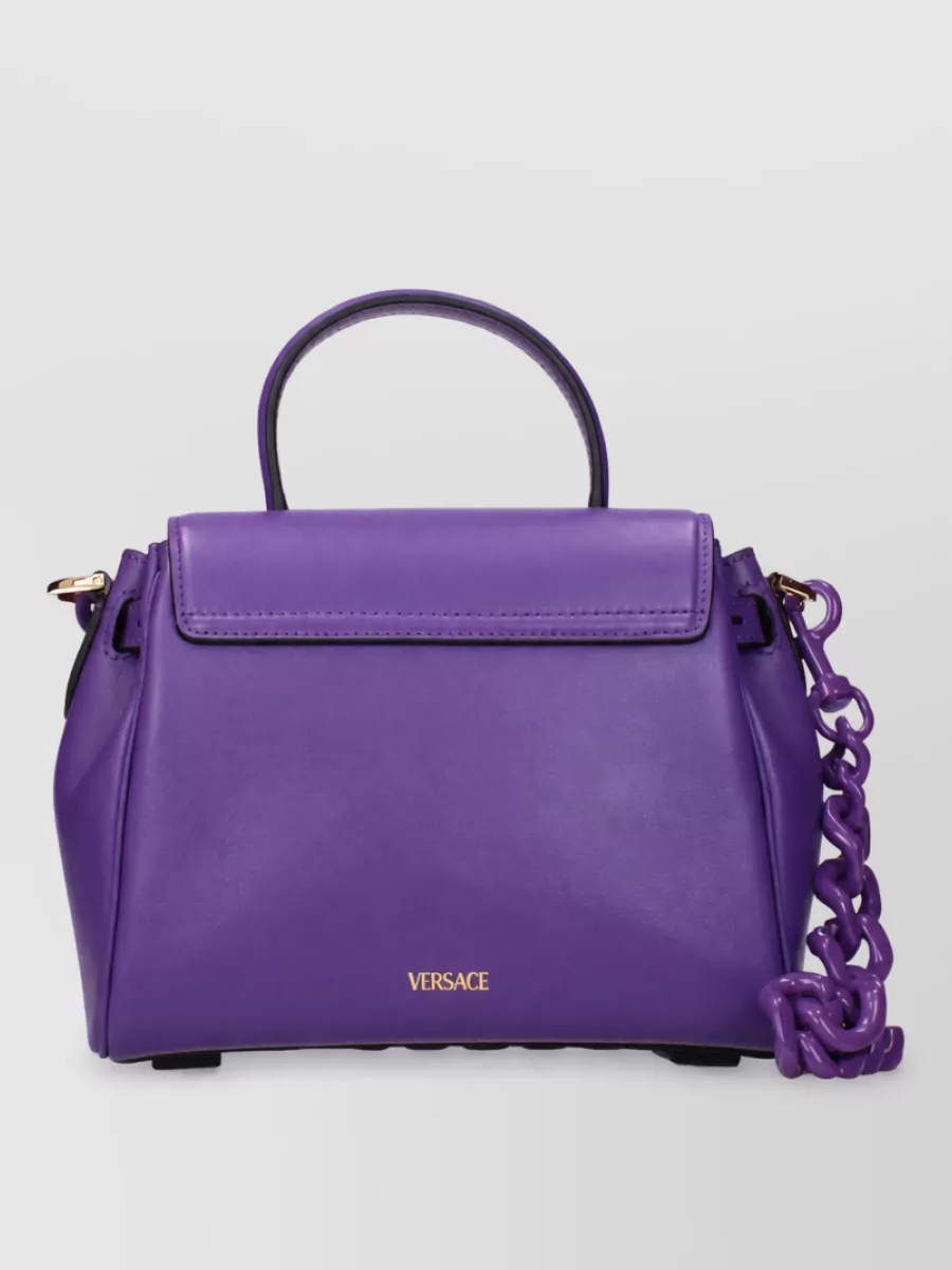 Versace Leather Shoulder Bag