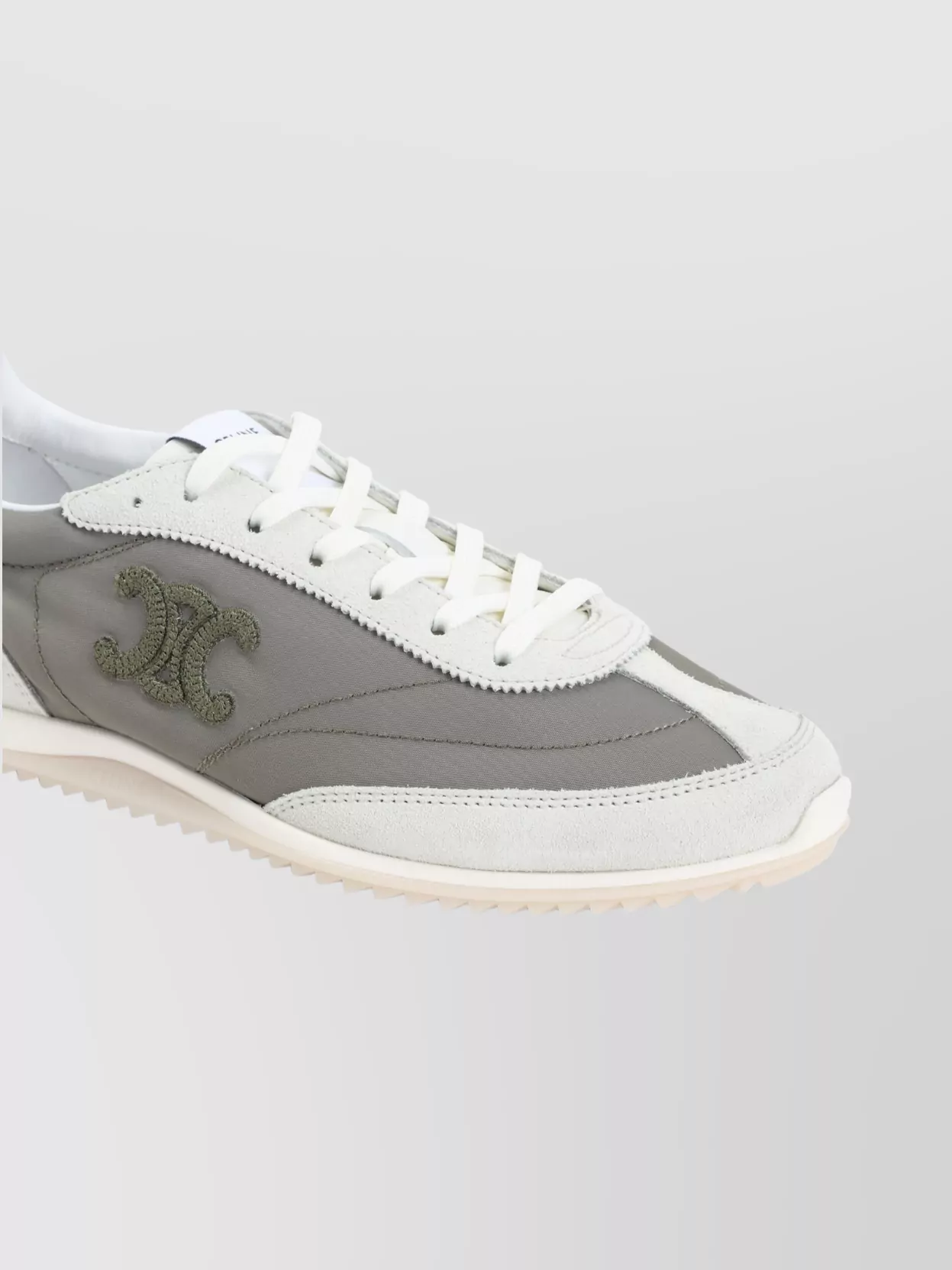 Celine Low Top Sneakers Featuring Triomphe Design
