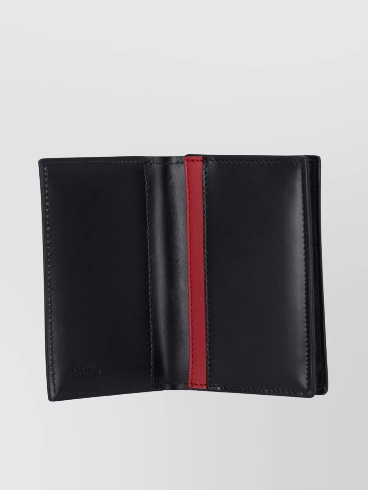Fendi Bi-Fold Embossed Pattern Wallets