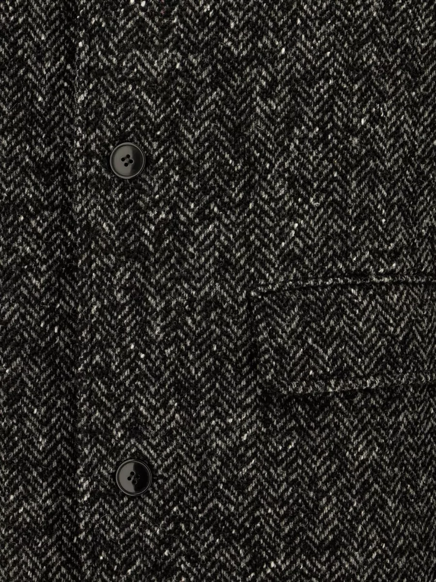 Sebago Embroidered Wool Coat