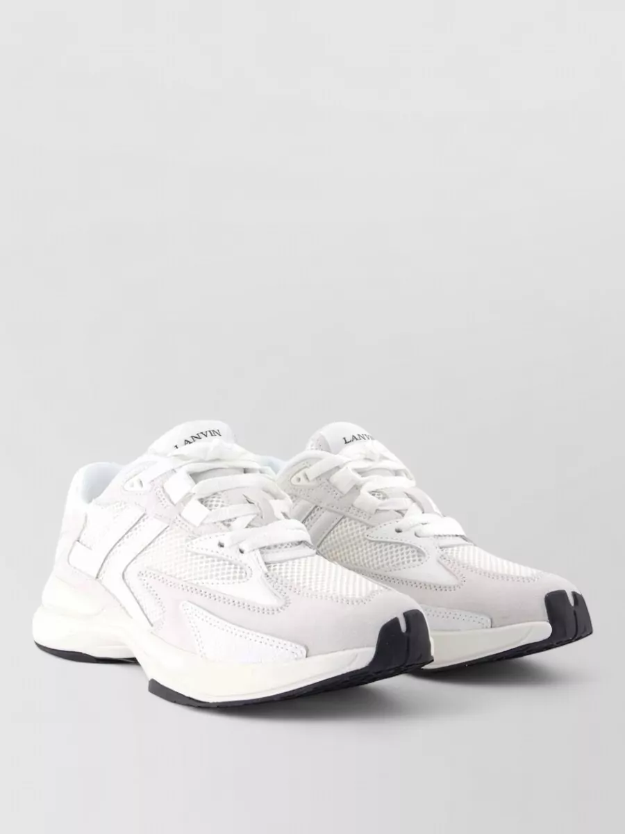 Lanvin leather low-top sneakers
