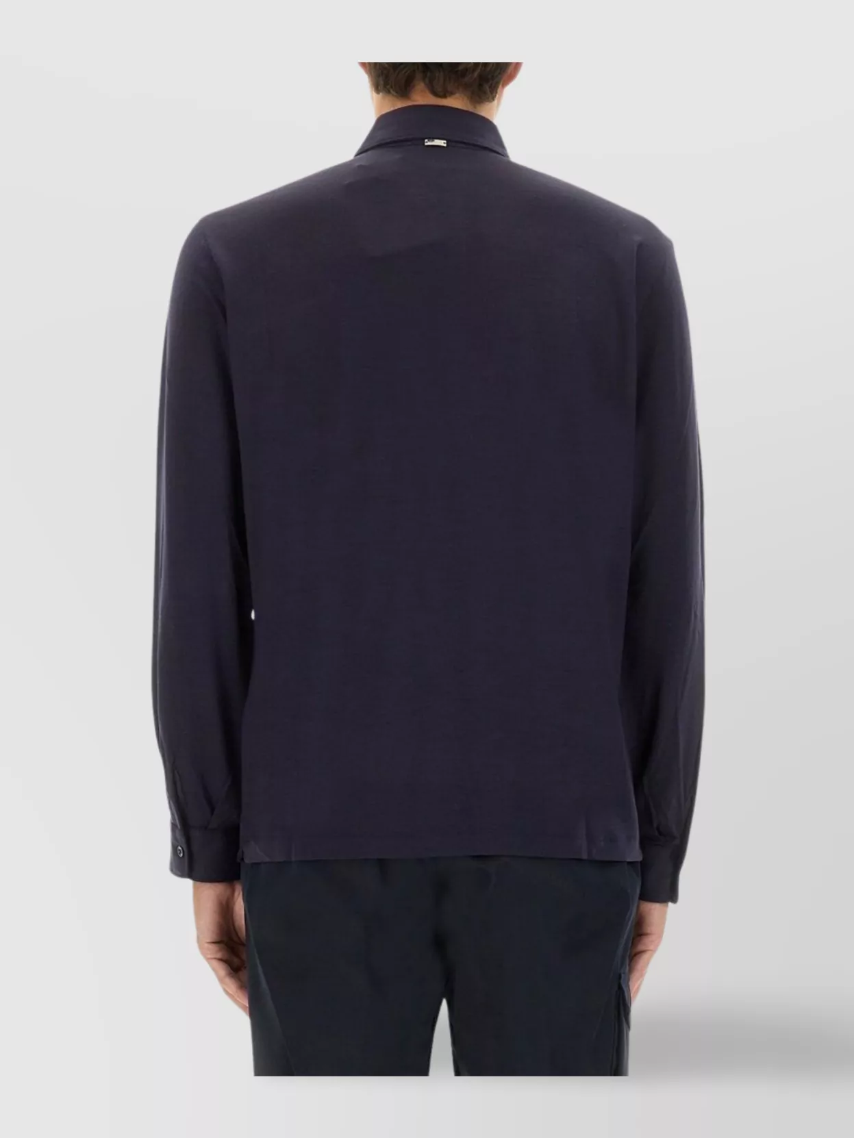 Herno Long Sleeve Polo Shirt Resort Collection