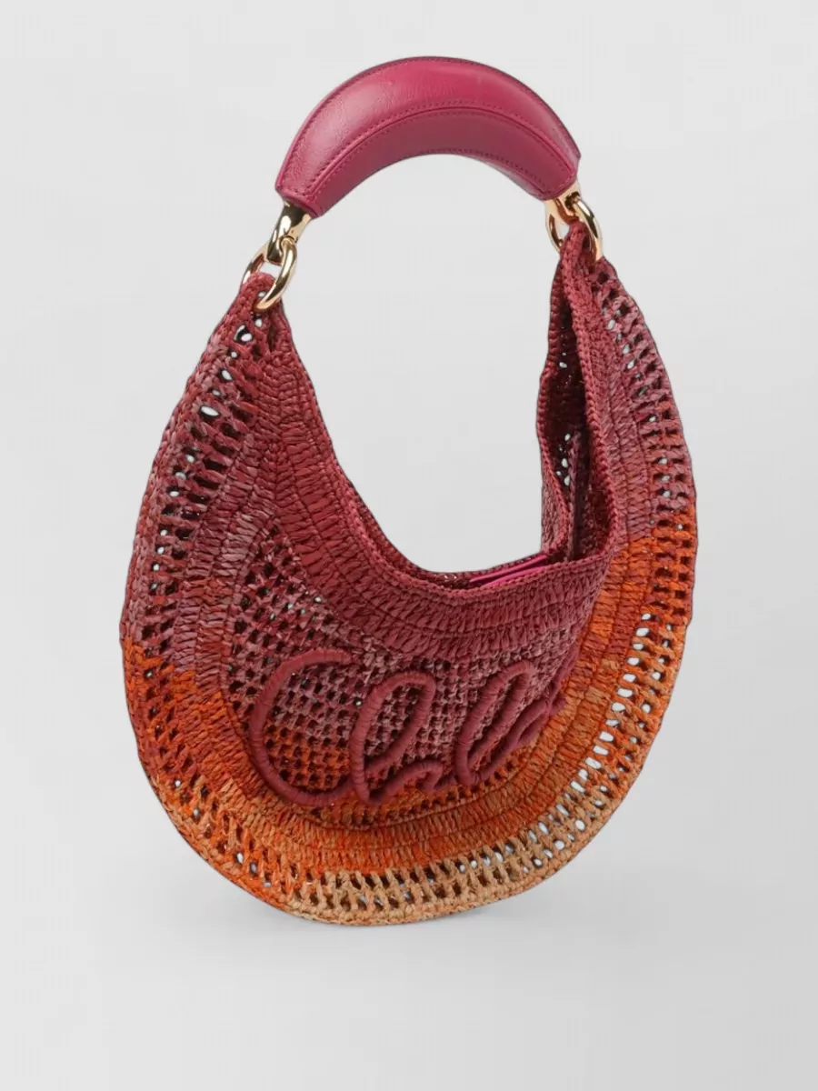Chloé Woody Raffia Bucket Bag