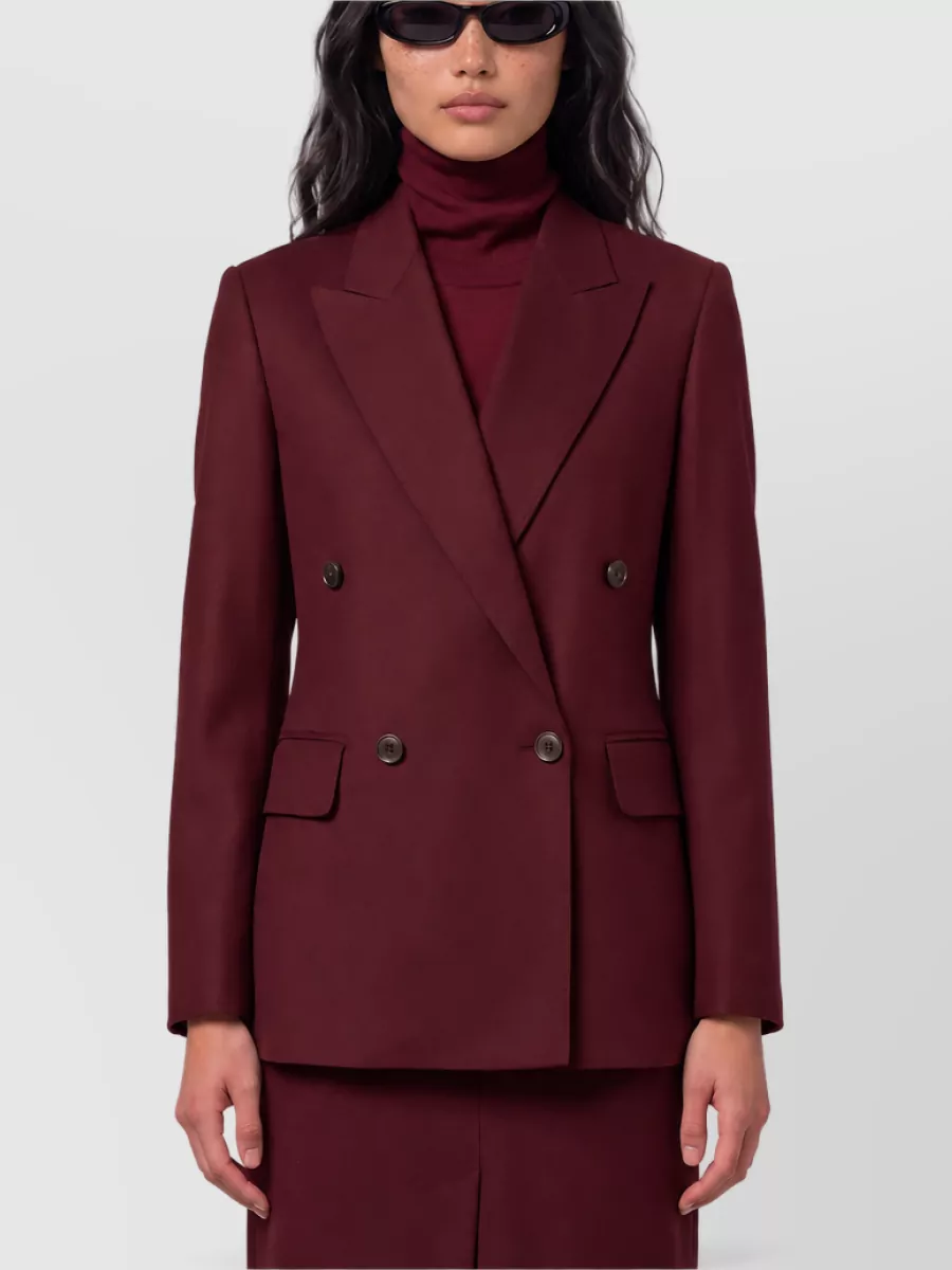 Max Mara wool double-breasted jacket