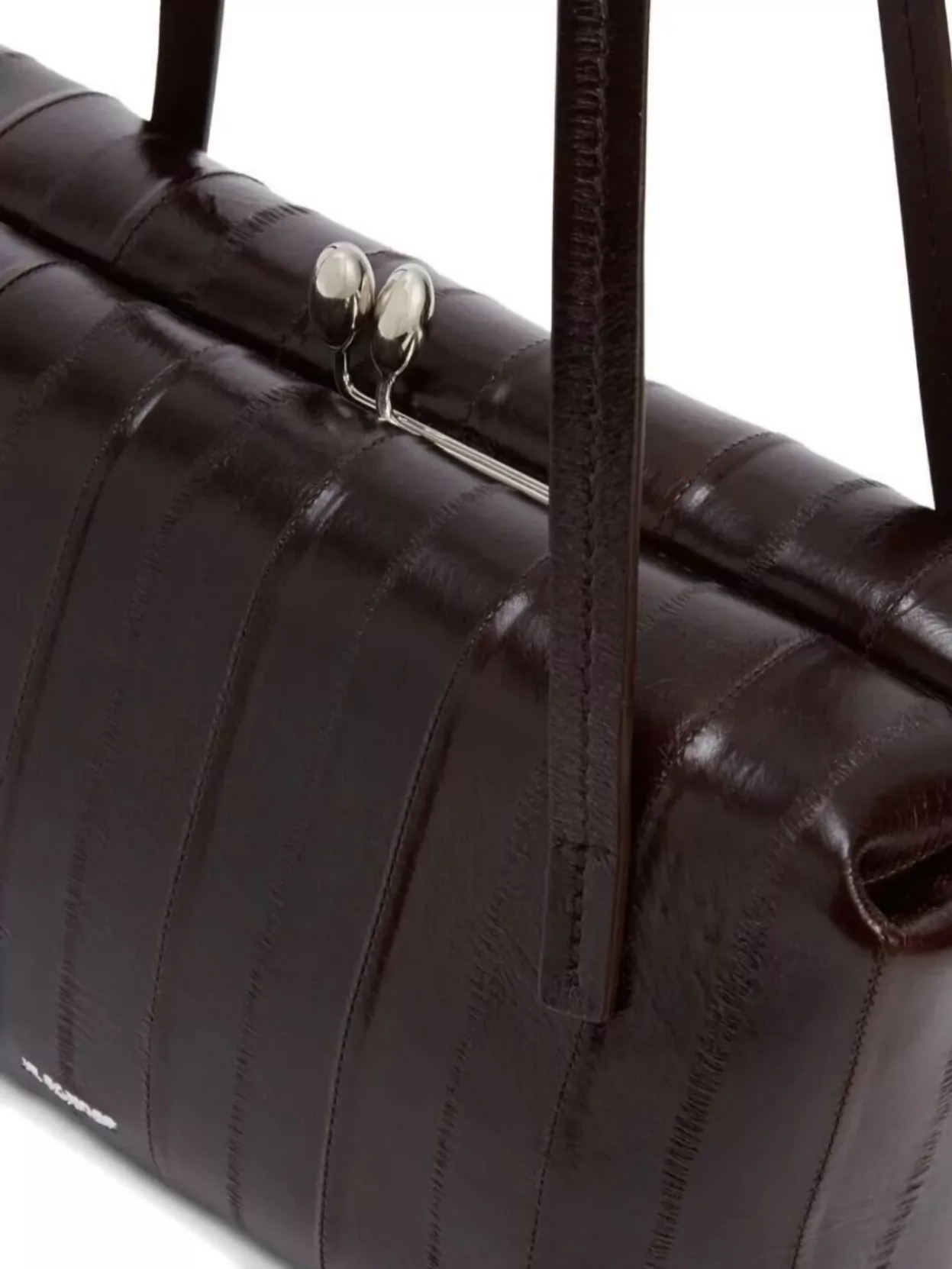 Jil Sander Small Bag With Top Handles And Texture