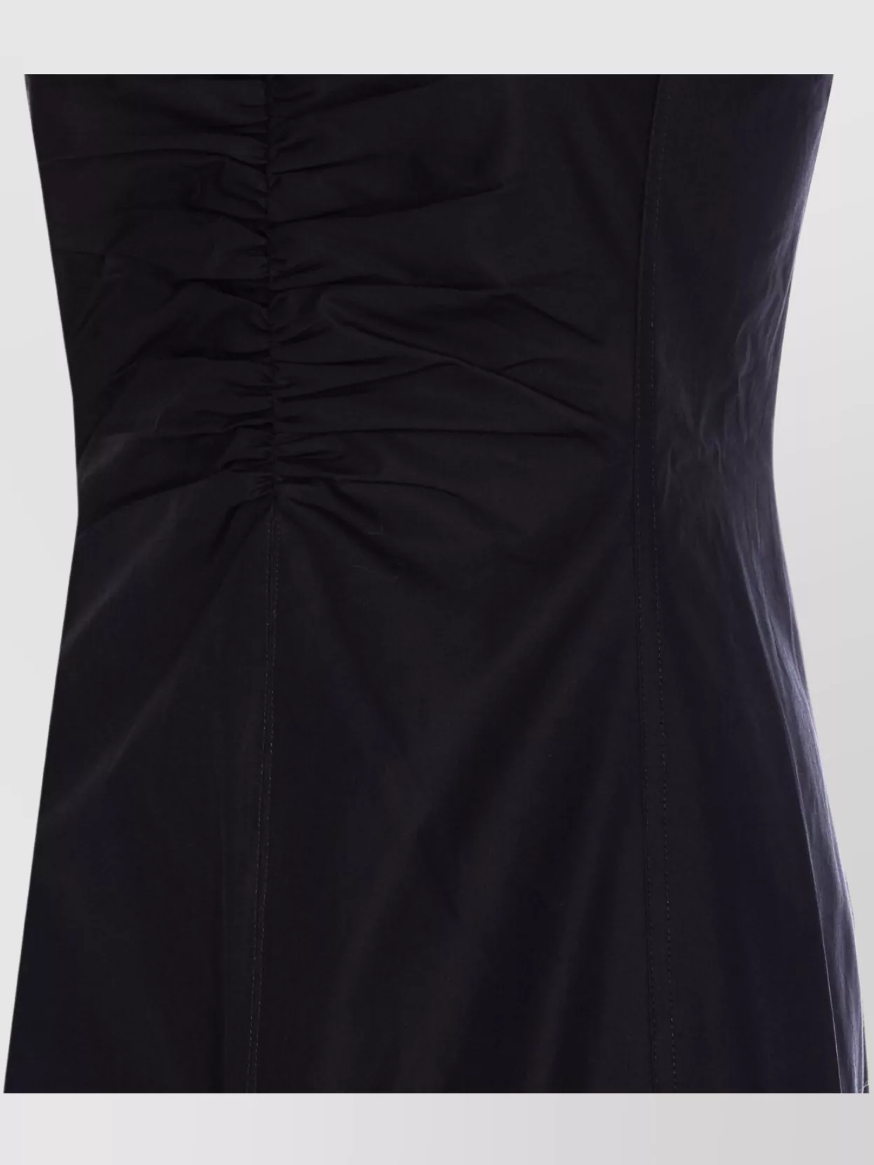 Sportmax Scoop Neck Sleeveless Dress With Flared Hem