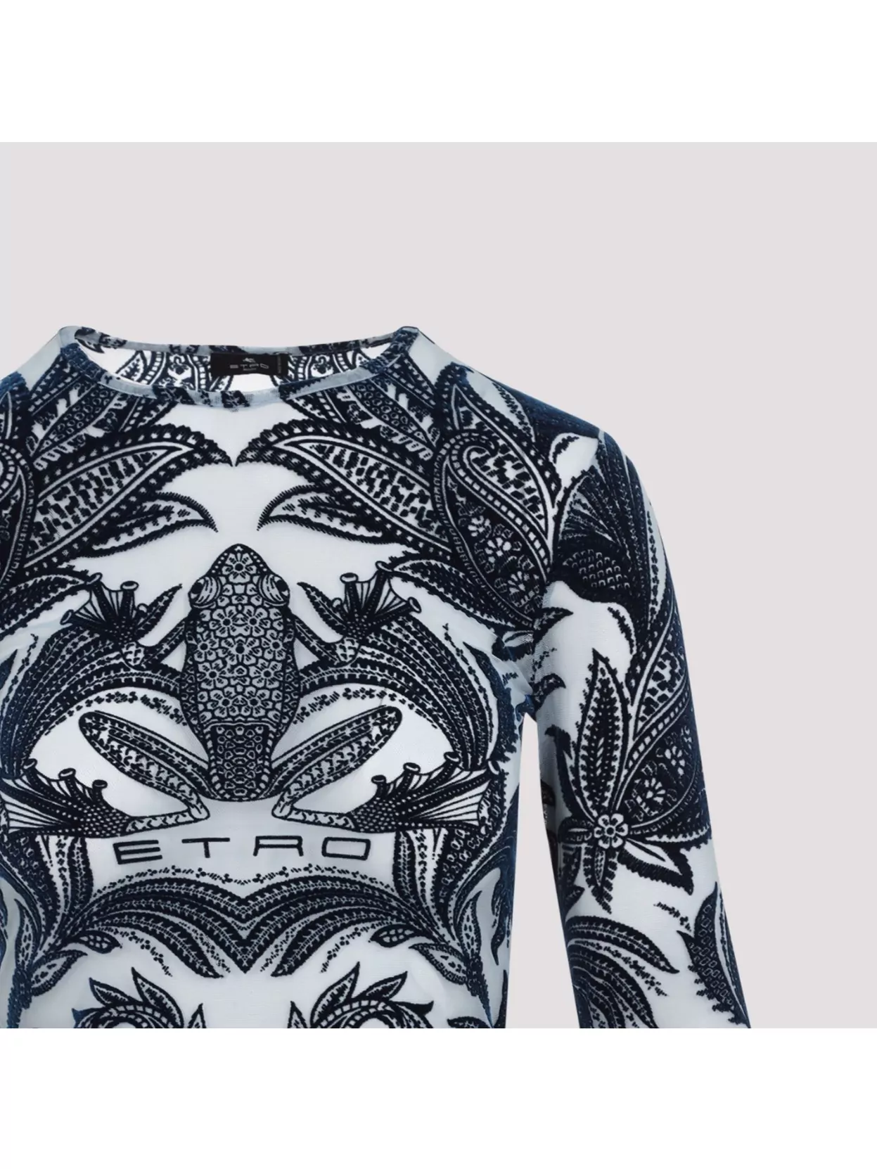 Etro Top Tattoo Paisley Pattern