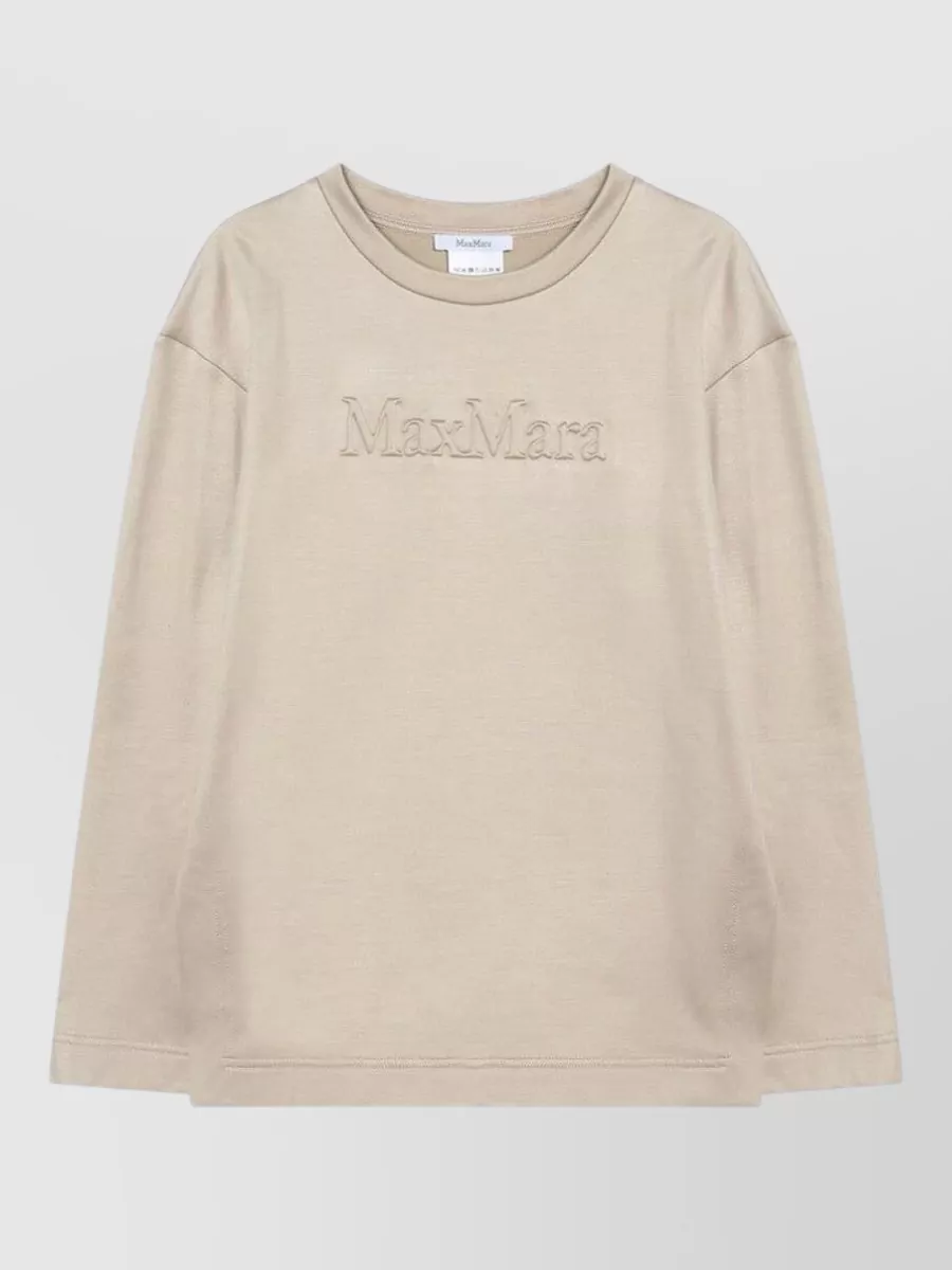 Max Mara Silk-blend knitted top