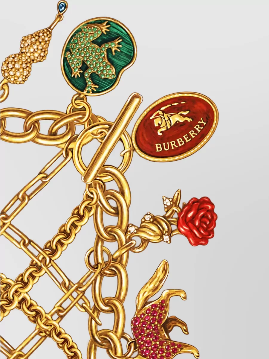 Burberry Silk Printed Scarf