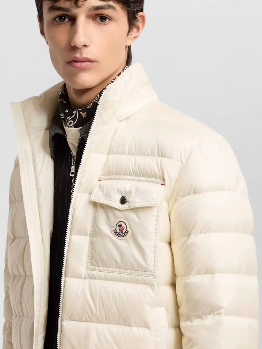 Moncler Down Hooded Short Puffer Jacket