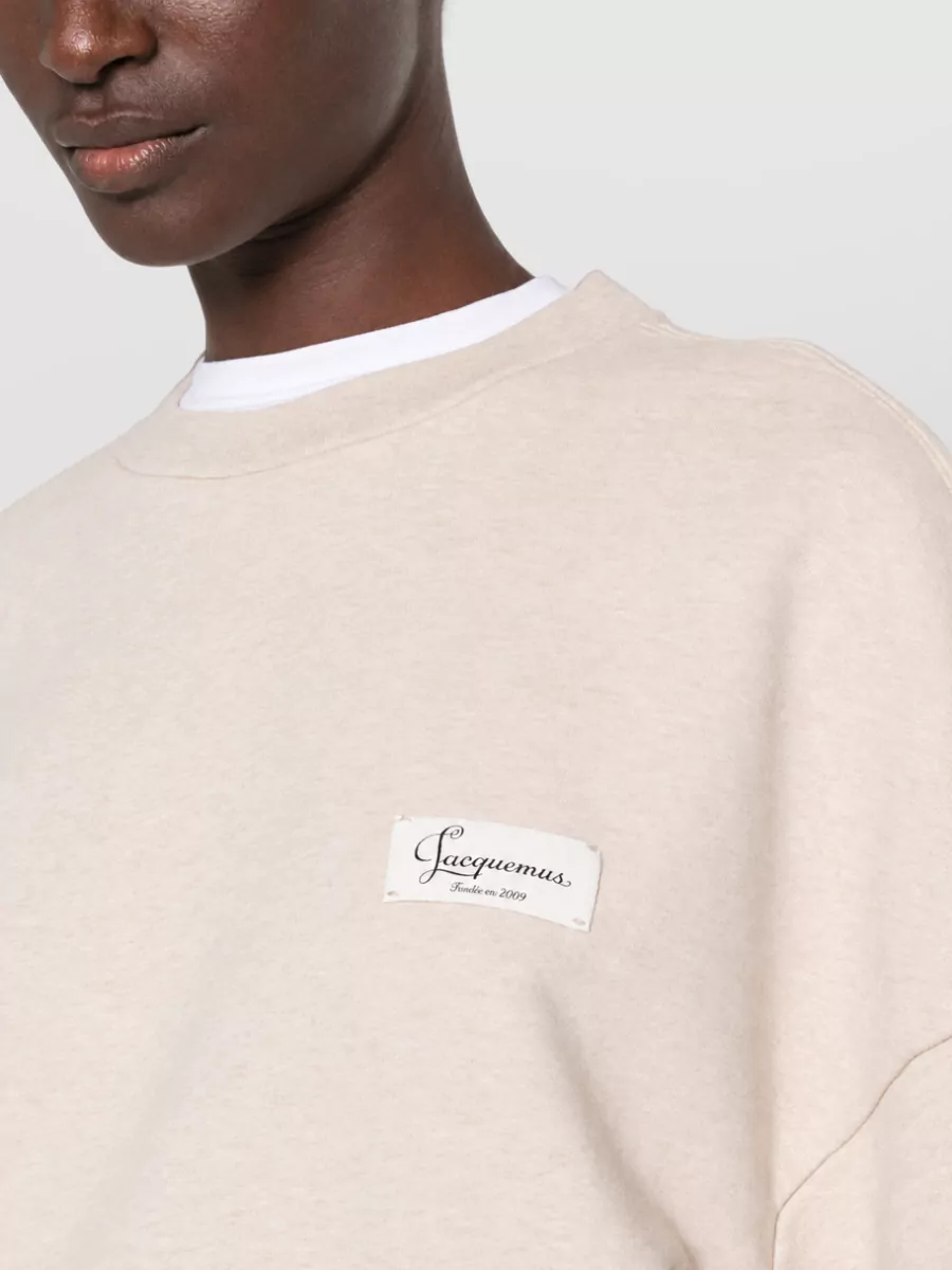 Jacquemus Cotton Oversized Crewneck Sweatshirt