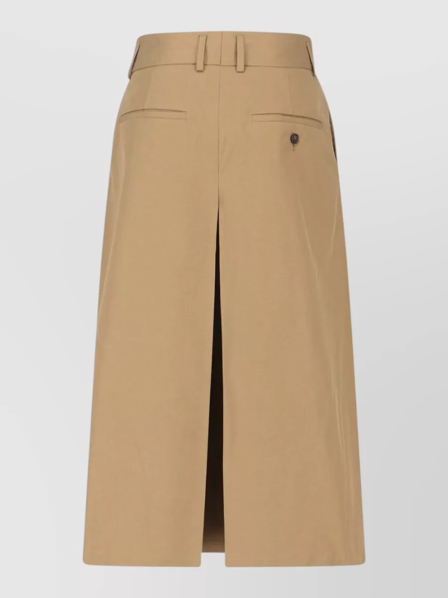 Filippa K Cotton Midi A-Line Skirt