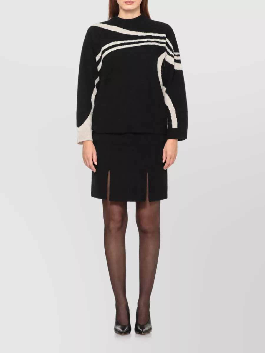 Loulou Studio Cashmere Ribbed Crewneck Sweatshirt