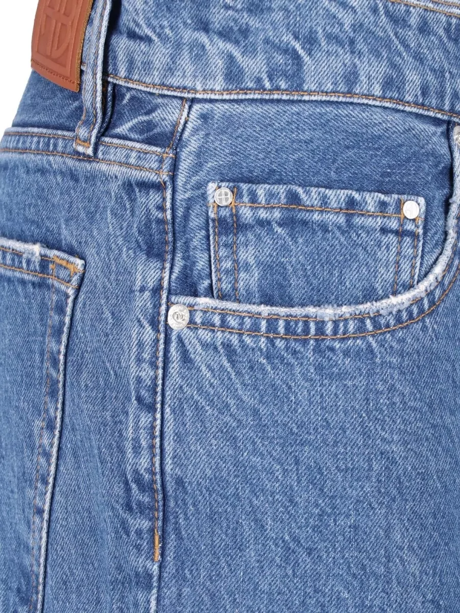 Anine Bing Straight-Leg Jeans