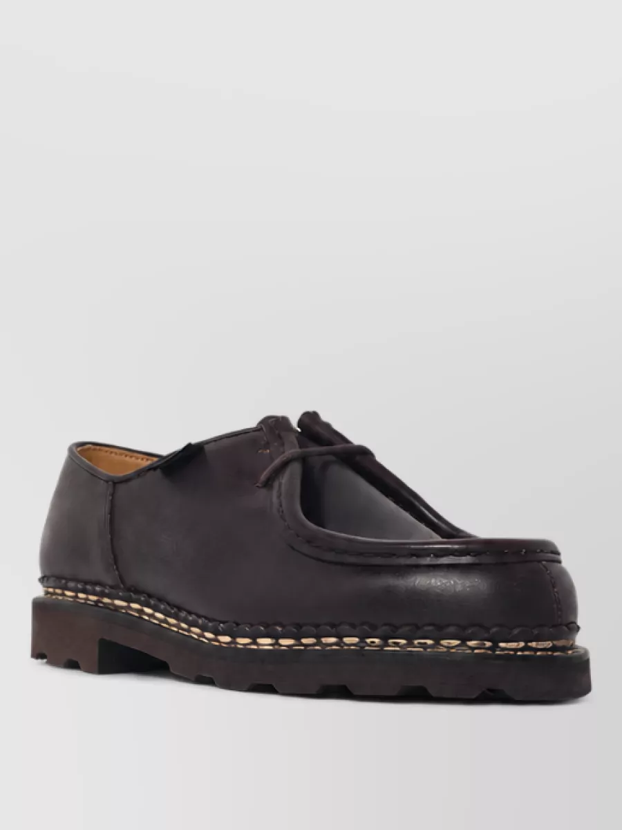 Paraboot Leather Derby Shoes