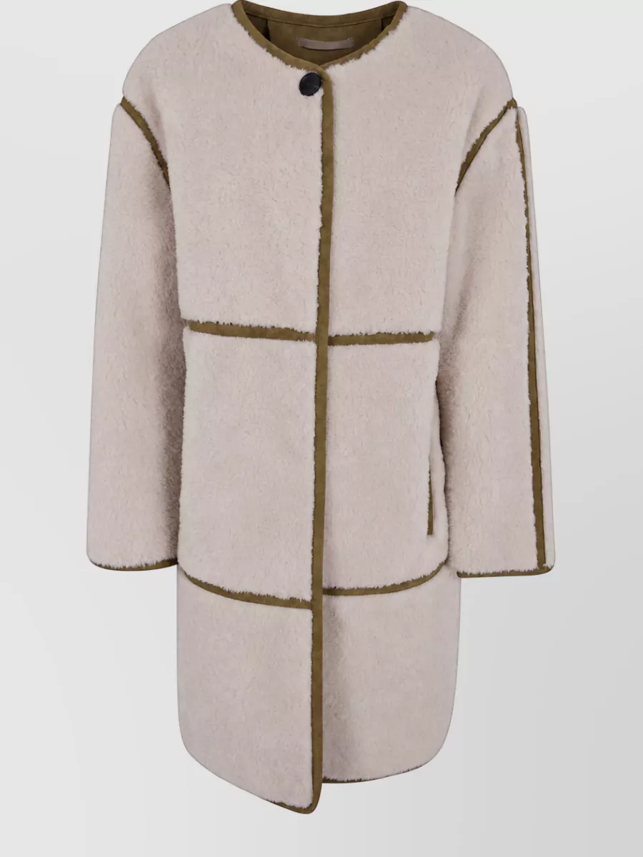 Stand Studio faux fur coat