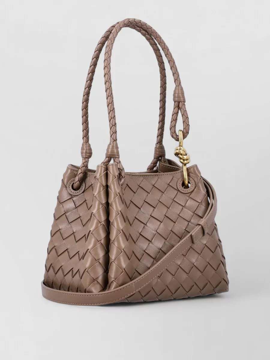 Bottega Veneta Parachute Small Leather Shoulder Bag