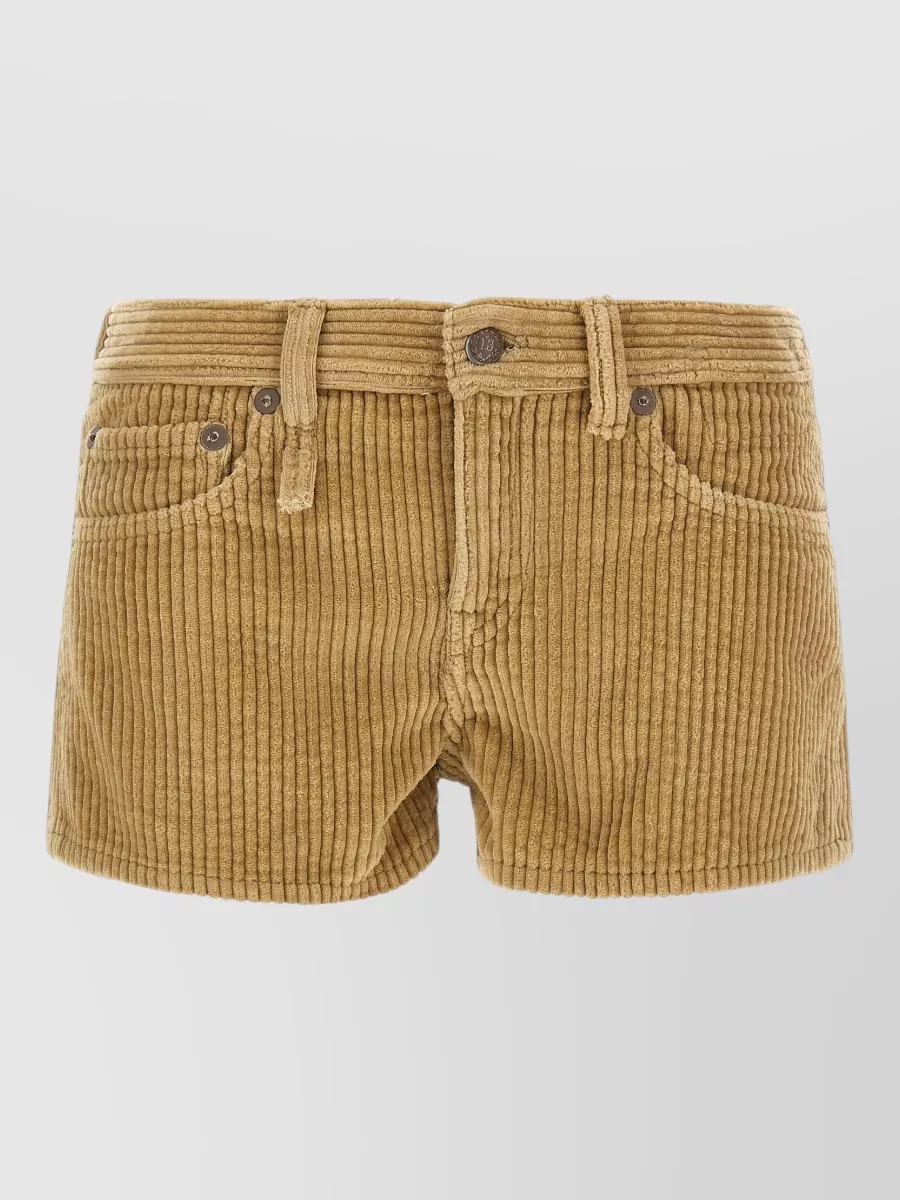 R13 Corduroy shorts