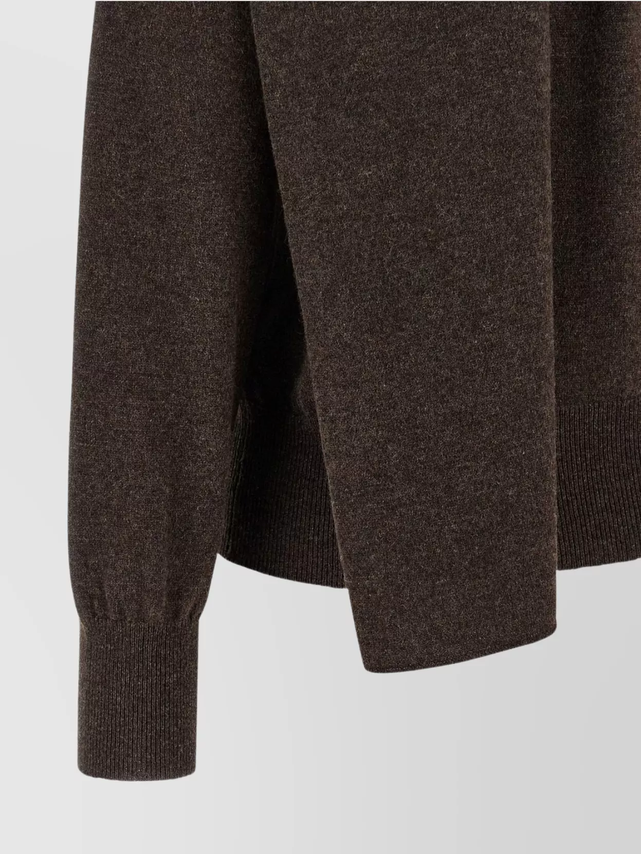 Ferragamo Draped Detail Knitwear Cardigan With Ribbed Cuffs