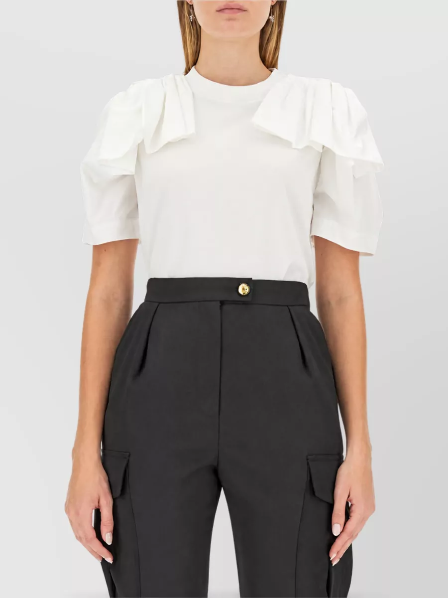 Alexander McQueen ruffled t-shirt