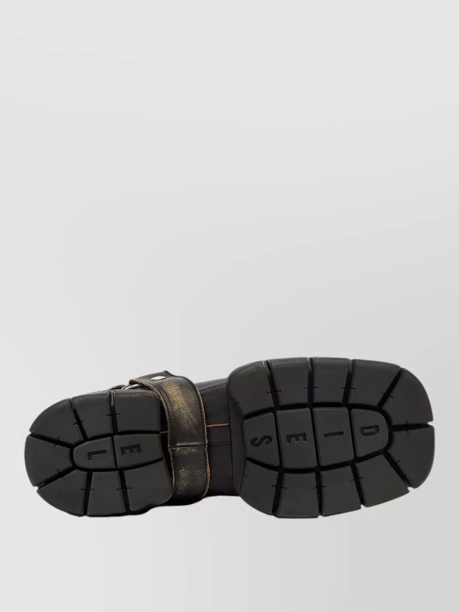 Diesel Leather Ankle Boots
