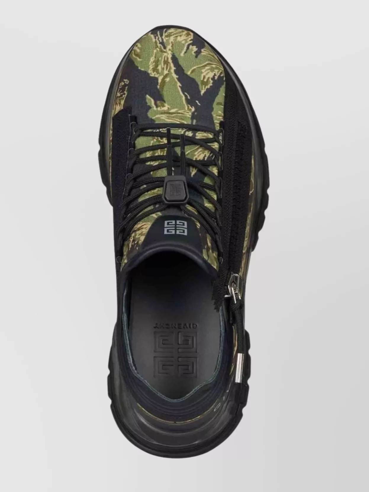 Givenchy Low Top Sneakers Camouflage Pattern