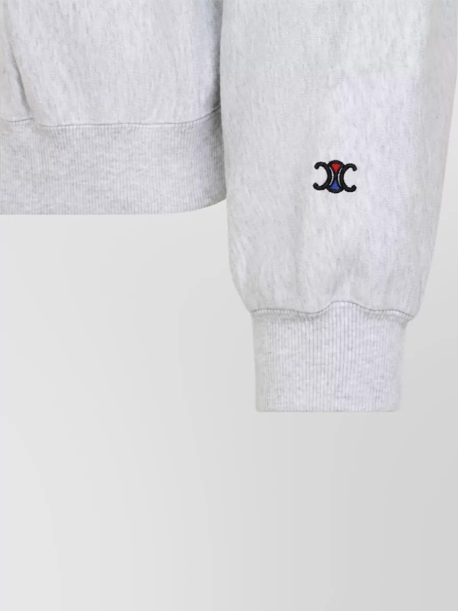Celine Cotton Relaxed Sweatshirt