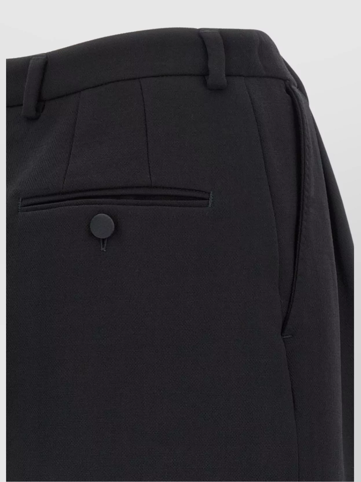 Dolce&Gabbana Tailored Crêpe Skirt Featuring Button Detail