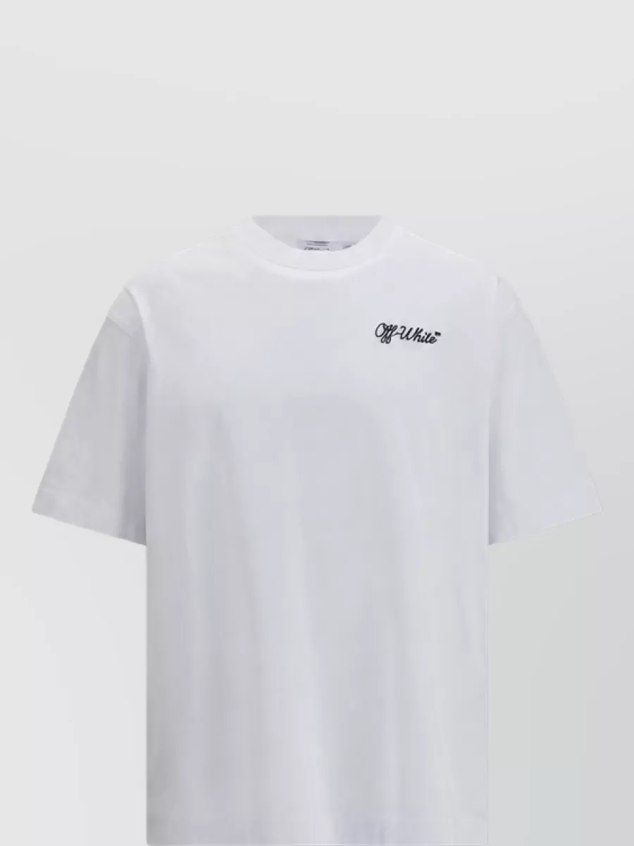 Off-White cotton logo-print t-shirt