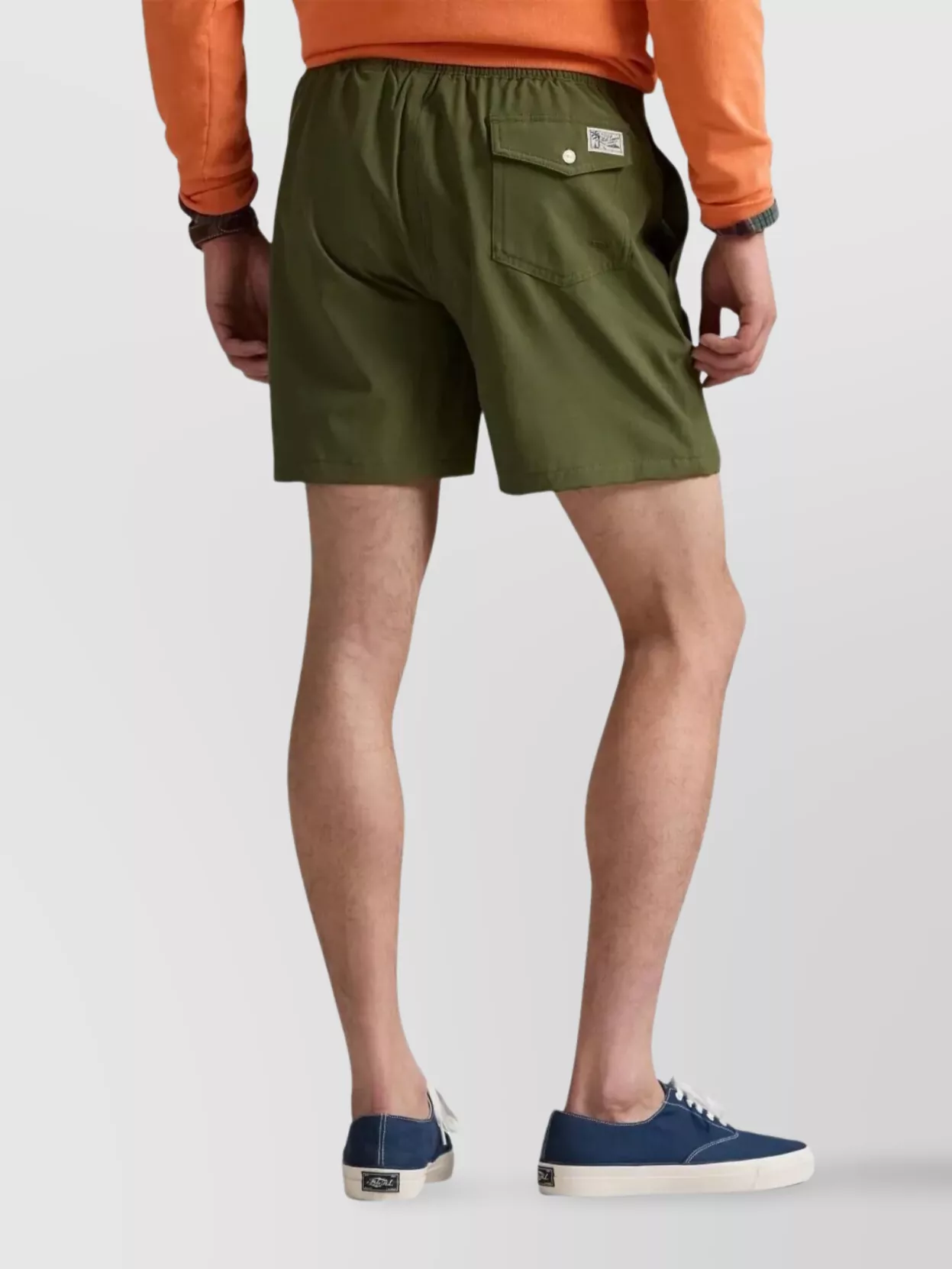 Polo Ralph Lauren Mid-Length Swim Trunk Elastic Waistband