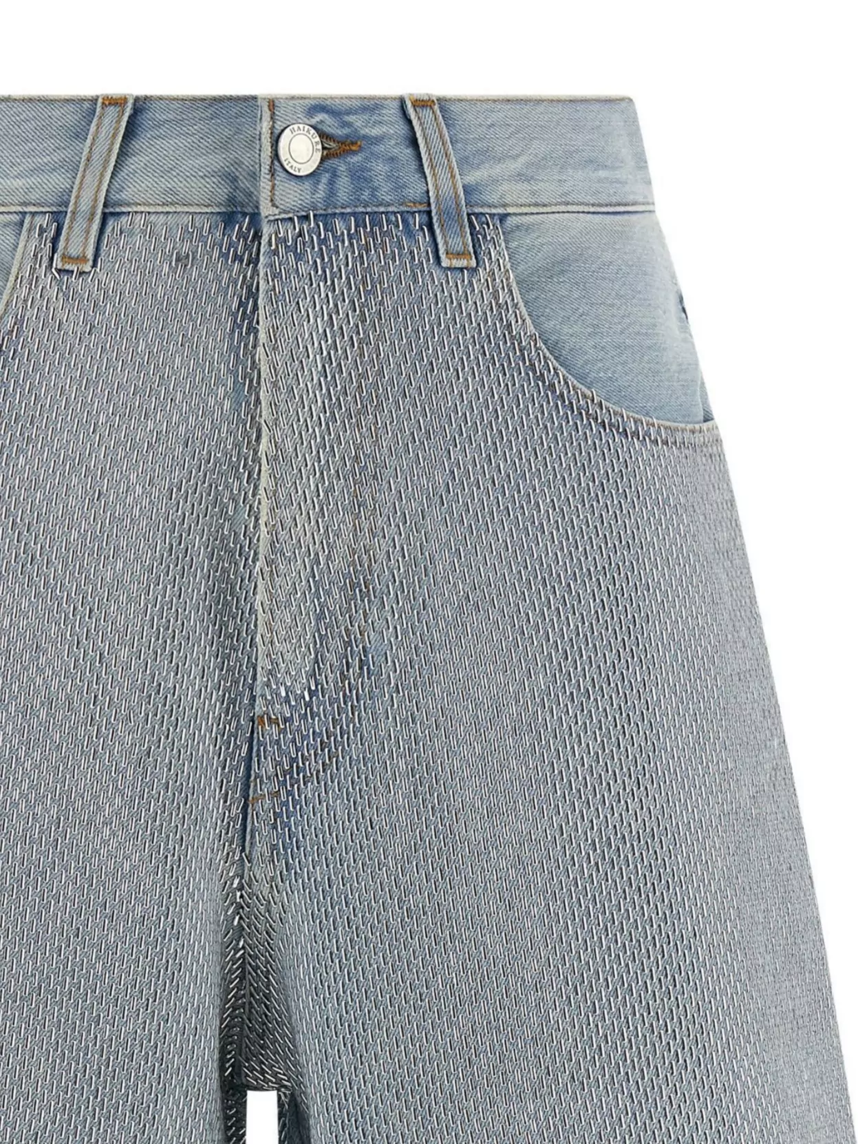 Haikure Bermuda Shorts With Wide Leg Design