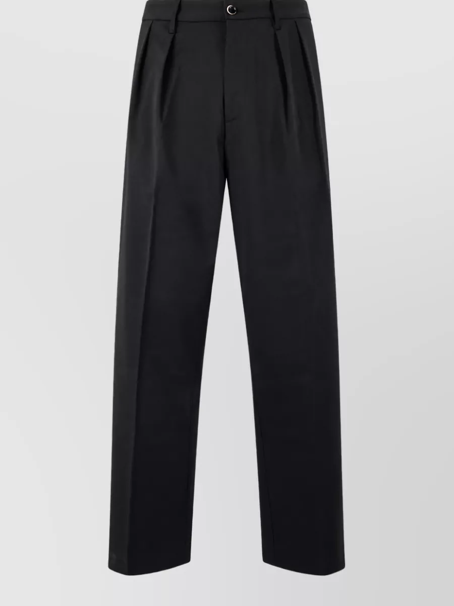 Nine In The Morning Virgin wool pleated tailored trousers