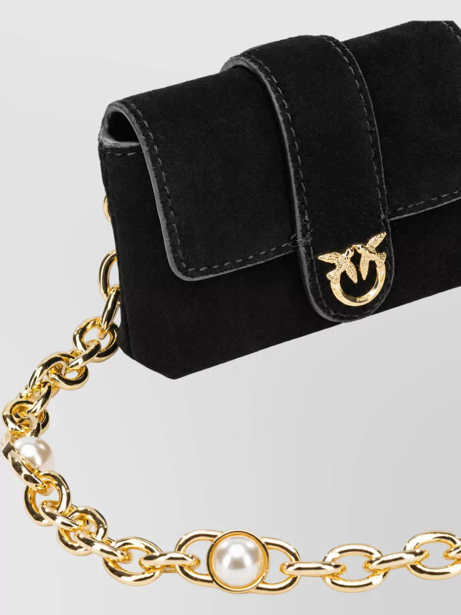 Pinko Leather Card Holder
